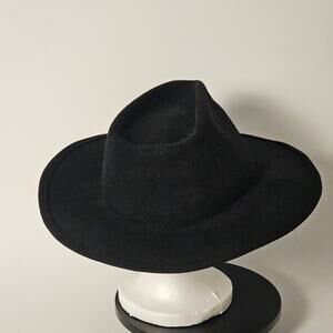 Vintage Bailey Western Men's Black Hat 7 5/8 " Wool